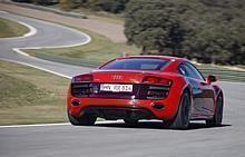 Audi R8 V10 auf der privaten Rennstrecke Ascari in Südspanien. Foto: UnitedPictures